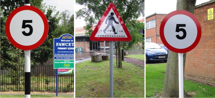 School Site Traffic Signs